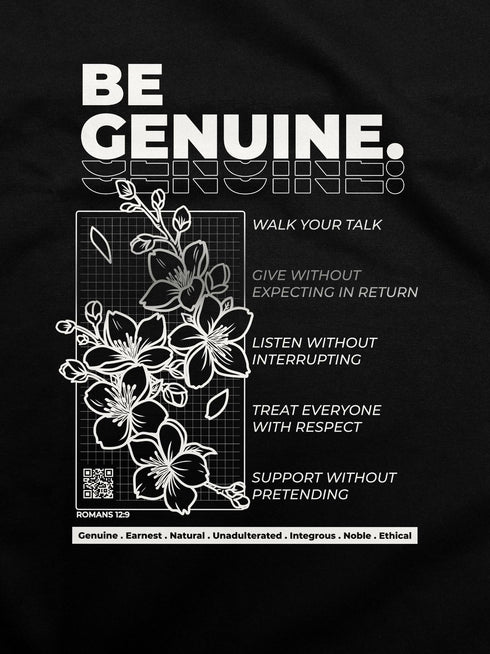 be genuine